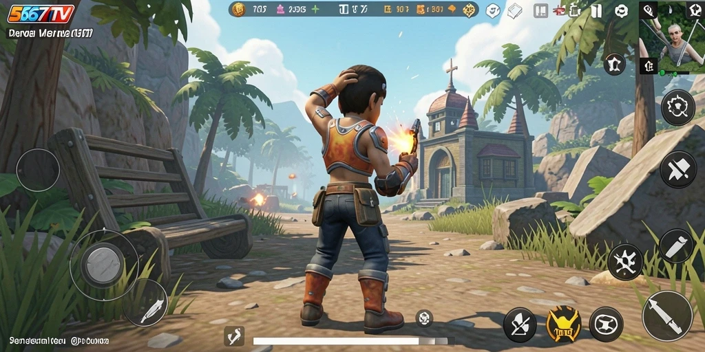 Gameplay menakjubkan dalam dunia terbuka 567TV dengan grafis yang mengesankan.