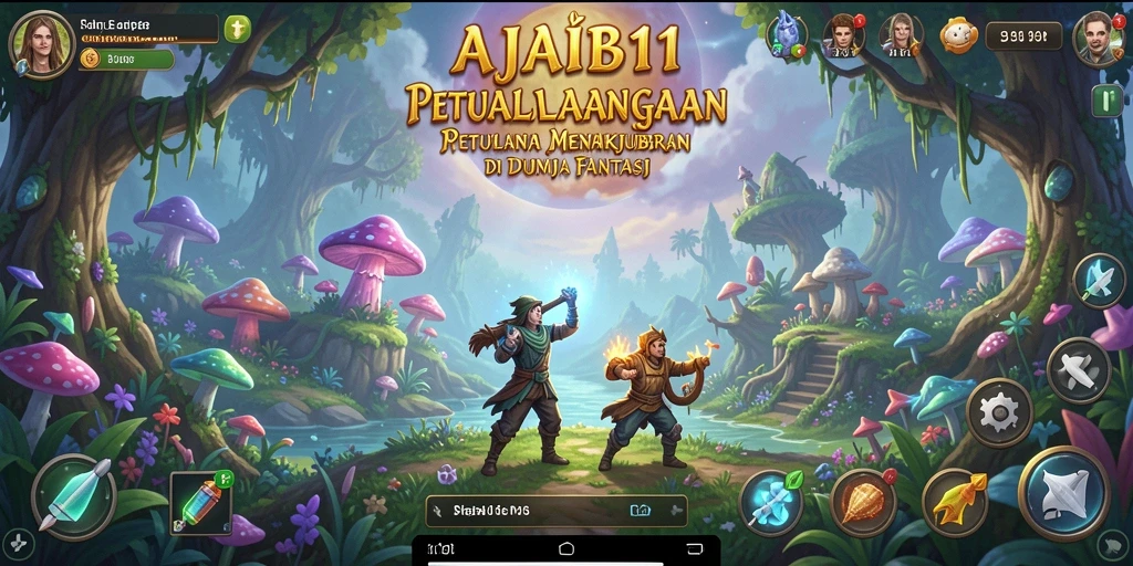Screenshot AJAIB11 menunjukkan gameplay petualangan yang seru dan mengasyikkan.