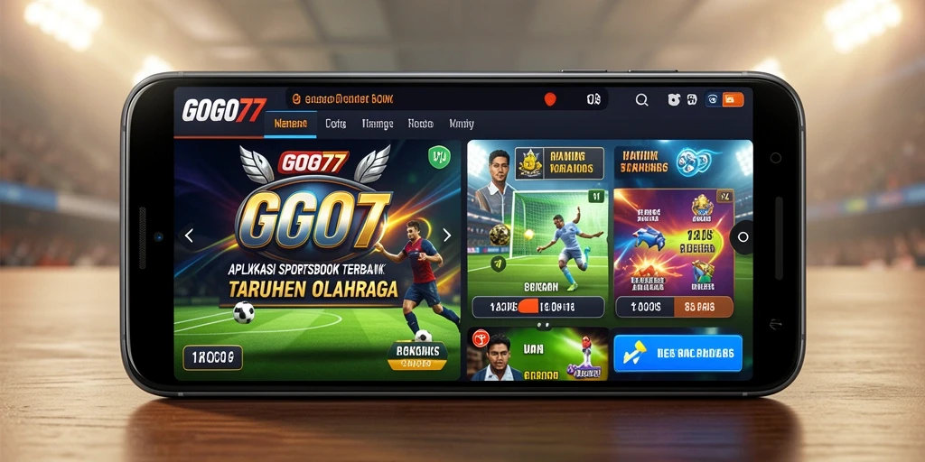 Tampilan screenshot GOGO77 dengan aksi taruhan olahraga yang mendebarkan.