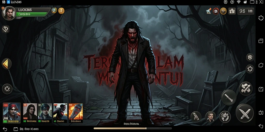 Menampilkan gameplay mendebarkan di dunia kengerian LUCK365.