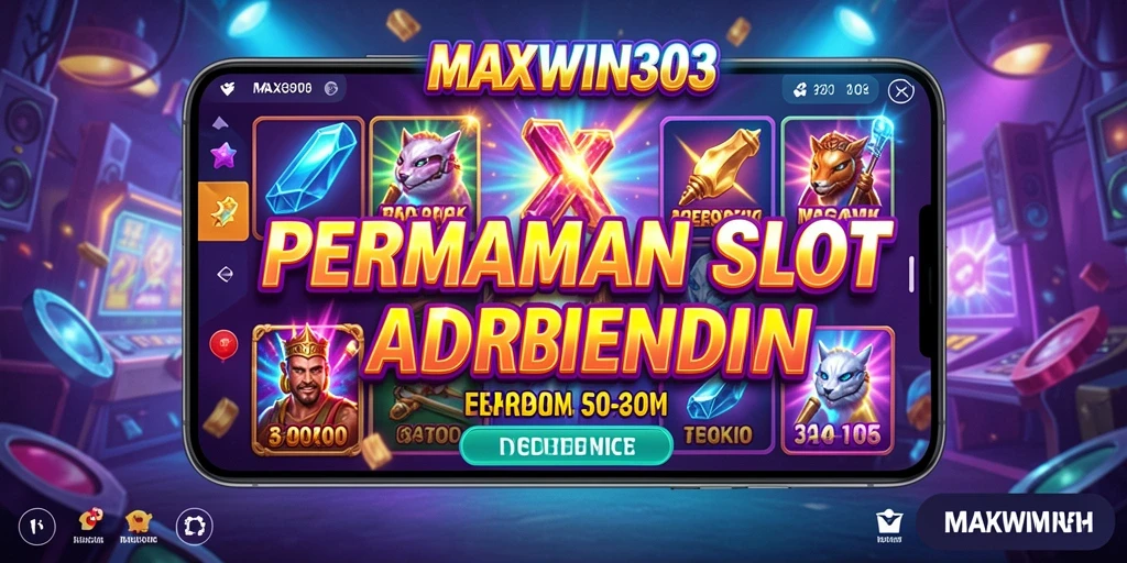 Tampilan gameplay slot yang penuh warna dan dinamis.